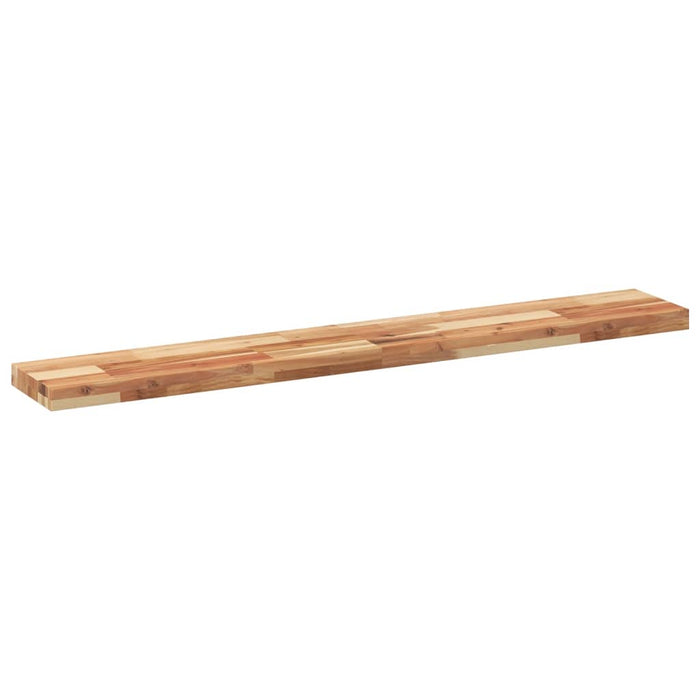 Rafturi suspendate 3 buc. 160x20x4cm lemn masiv acacia netratat - WALTI WALTI