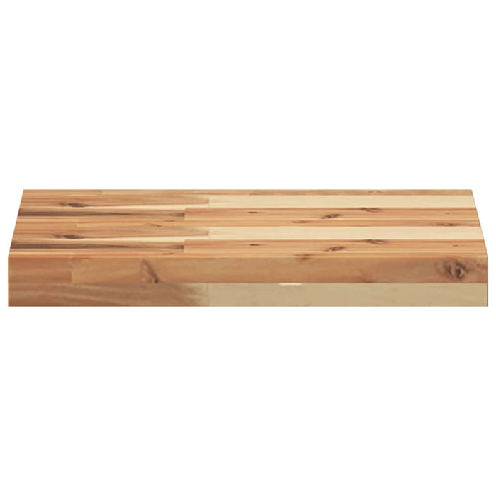 Raft suspendat 40x30x4 cm lemn masiv acacia netratat - WALTI WALTI