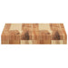Raft suspendat 40x30x4 cm lemn masiv acacia netratat - WALTI WALTI