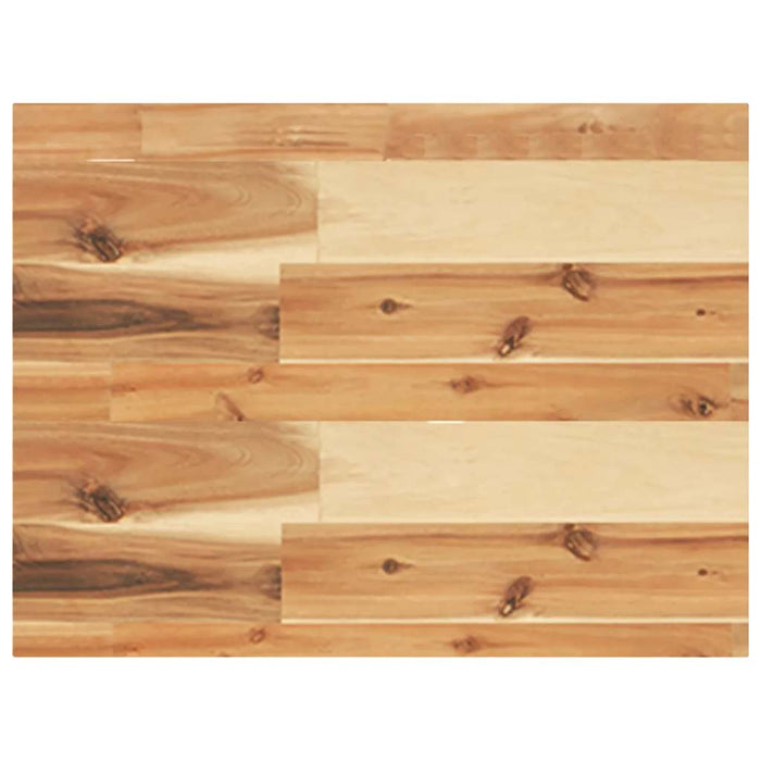 Rafturi suspendate 2 buc. 40x30x4 cm lemn masiv acacia netratat - WALTI WALTI