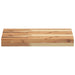 Rafturi suspendate 2 buc. 60x30x4 cm lemn masiv acacia netratat - WALTI WALTI