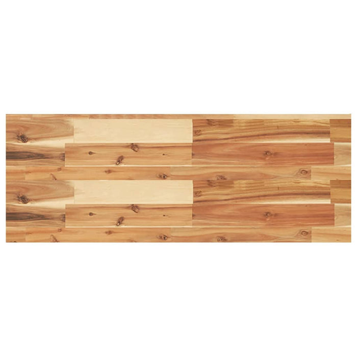 Raft suspendat 100x30x4 cm lemn masiv acacia netratat WALTI