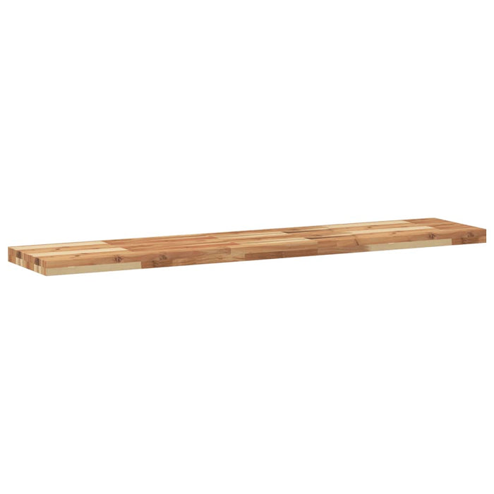 Raft suspendat 120x30x4 cm lemn masiv acacia netratat WALTI