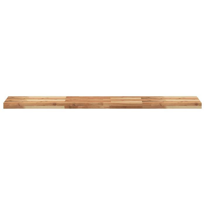 Raft suspendat 120x30x4 cm lemn masiv acacia netratat WALTI