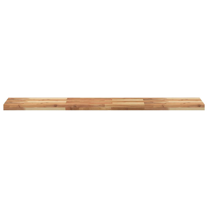Rafturi suspendate 2 buc. 120x30x4cm lemn masiv acacia netratat - WALTI WALTI