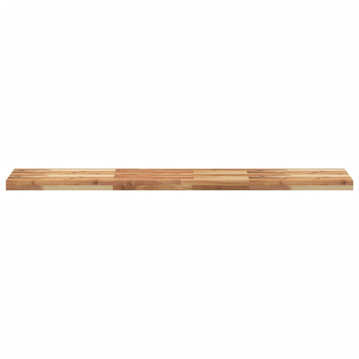 Raft suspendat 160x30x4 cm lemn masiv acacia netratat - WALTI WALTI