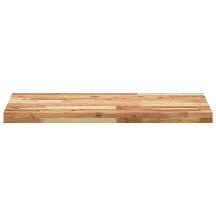 Raft suspendat 80x40x4 cm lemn masiv acacia netratat WALTI
