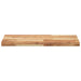 Rafturi suspendate 2 buc. 120x40x4cm lemn masiv acacia netratat - WALTI WALTI