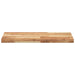 Raft suspendat 140x40x4 cm lemn masiv acacia netratat - WALTI WALTI