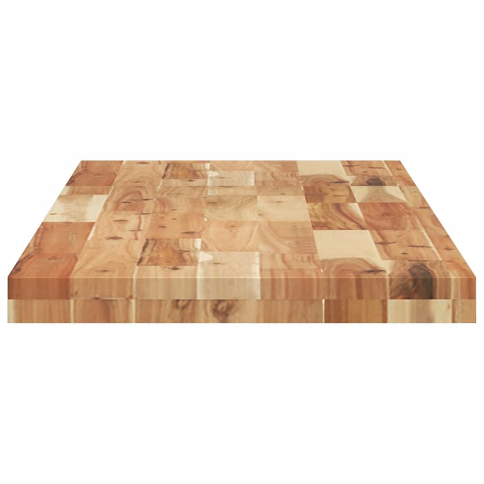 Raft suspendat 140x40x4 cm lemn masiv acacia netratat - WALTI WALTI