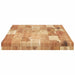 Raft suspendat 140x40x4 cm lemn masiv acacia netratat - WALTI WALTI