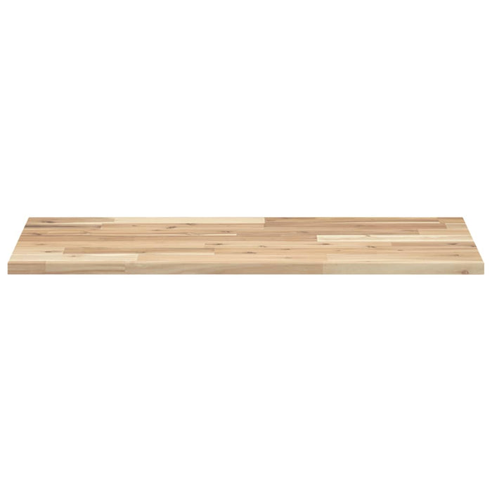 Blat de baie netratat, 60x40x2 cm, lemn masiv de acacia - WALTI WALTI