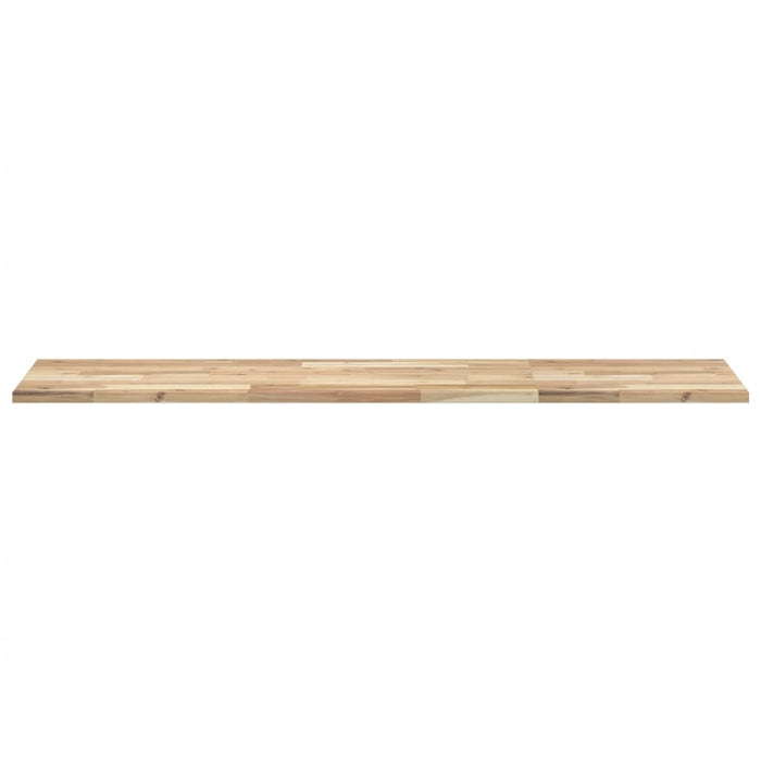 Blat de baie netratat, 140x40x2 cm, lemn masiv de acacia - WALTI WALTI