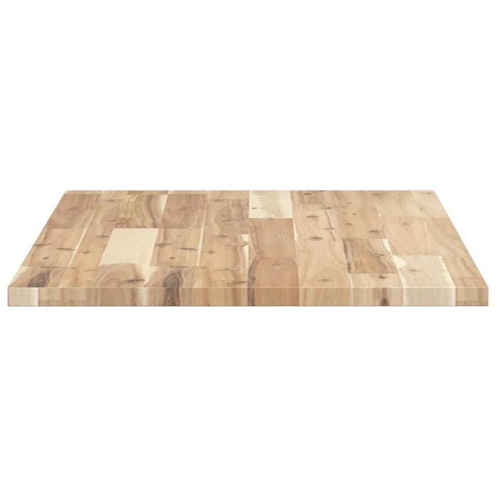 Blat de baie netratat, 100x50x2 cm, lemn masiv de acacia - WALTI WALTI