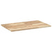 Blat de baie netratat, 100x50x2 cm, lemn masiv de acacia - WALTI WALTI
