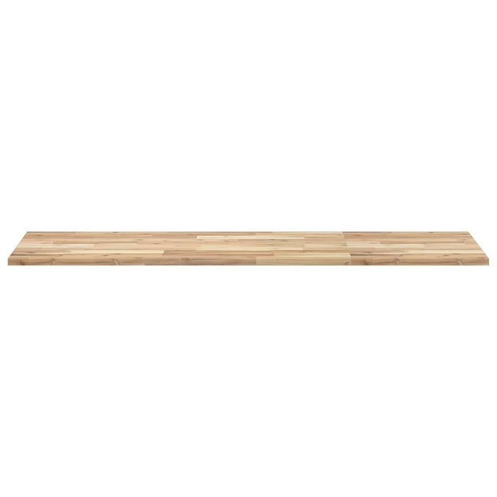 Blat de baie netratat, 160x50x2 cm, lemn masiv de acacia - WALTI WALTI