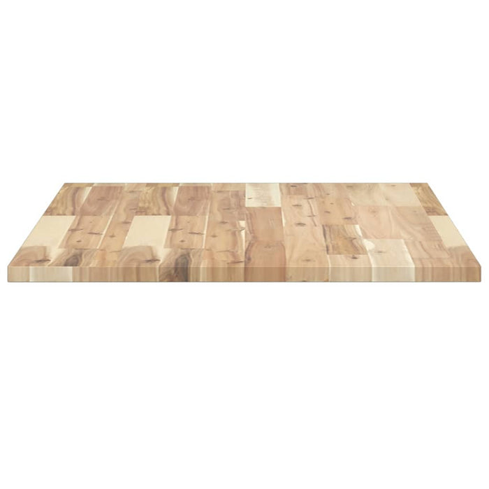 Blat de baie netratat, 100x60x2 cm, lemn masiv de acacia WALTI