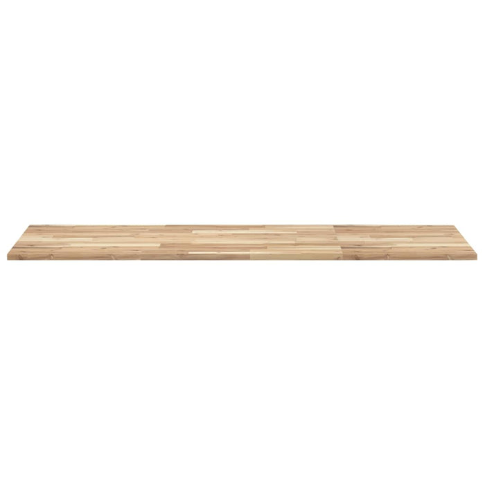 Blat de baie netratat, 140x60x2 cm, lemn masiv de acacia - WALTI WALTI