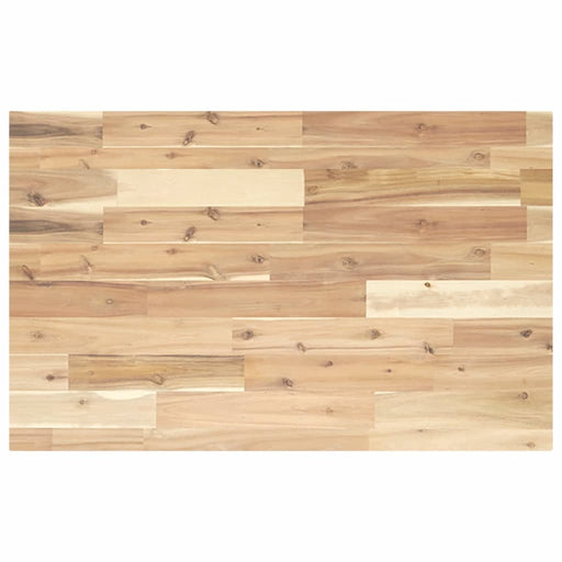 Blat de baie netratat, 80x50x4 cm, lemn masiv de acacia - WALTI WALTI