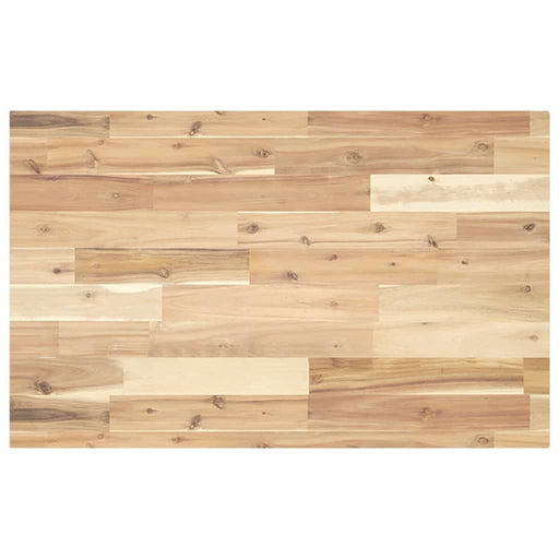 Blat de baie netratat, 160x50x4 cm, lemn masiv de acacia - WALTI WALTI