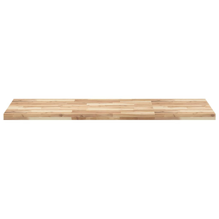 Blat de baie netratat, 120x60x4 cm, lemn masiv de acacia - WALTI WALTI