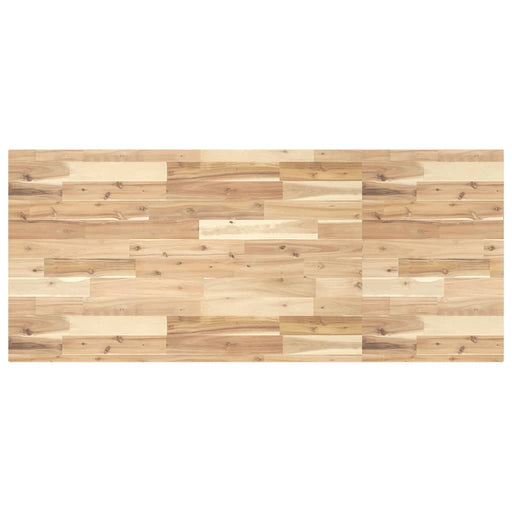 Blat de baie netratat, 140x60x4 cm, lemn masiv de acacia - WALTI WALTI