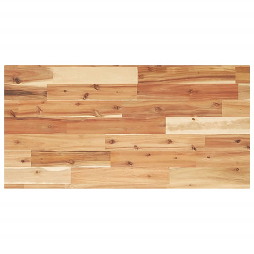 Blat de baie finisaj cu ulei, 60x40x2 cm, lemn masiv de acacia - WALTI WALTI