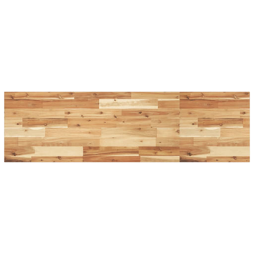 Blat de baie finisaj cu ulei, 140x40x2 cm, lemn masiv de acacia - WALTI WALTI