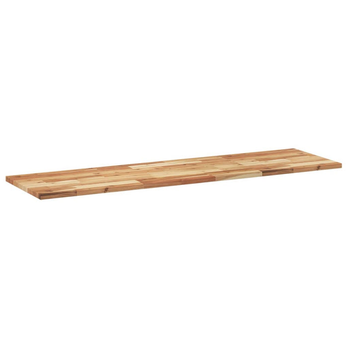 Blat de baie finisaj cu ulei, 140x40x2 cm, lemn masiv de acacia - WALTI WALTI