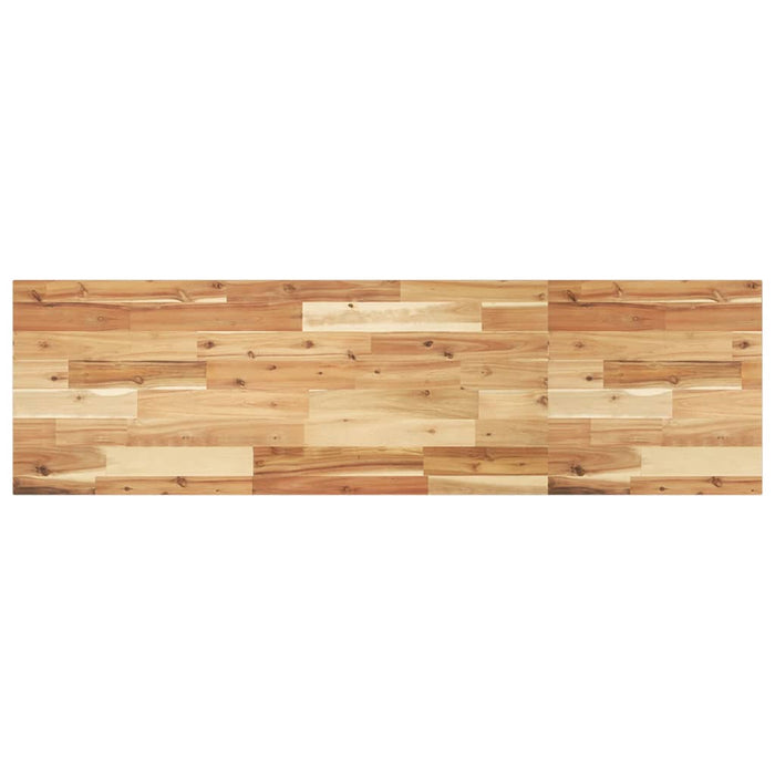 Blat de baie finisaj cu ulei, 160x40x2 cm, lemn masiv de acacia - WALTI WALTI