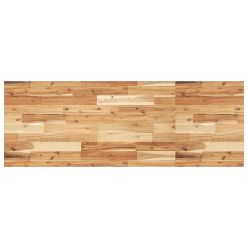 Blat de baie finisaj cu ulei, 120x50x2 cm, lemn masiv de acacia - WALTI WALTI