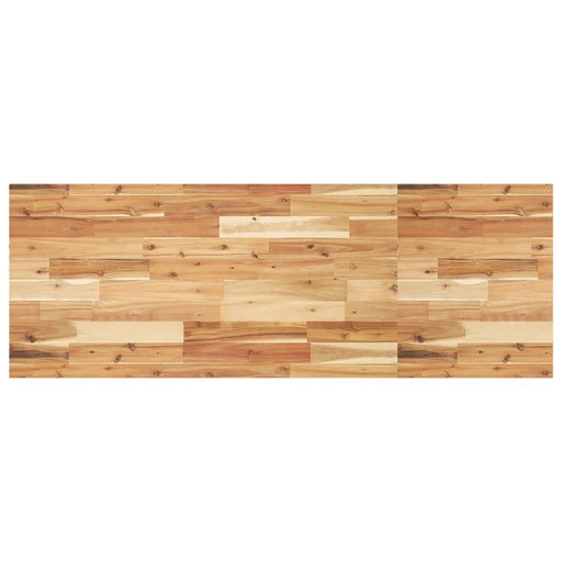 Blat de baie finisaj cu ulei, 140x50x2 cm, lemn masiv de acacia - WALTI WALTI