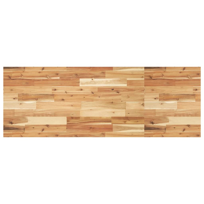 Blat de baie finisaj cu ulei, 140x50x2 cm, lemn masiv de acacia - WALTI WALTI