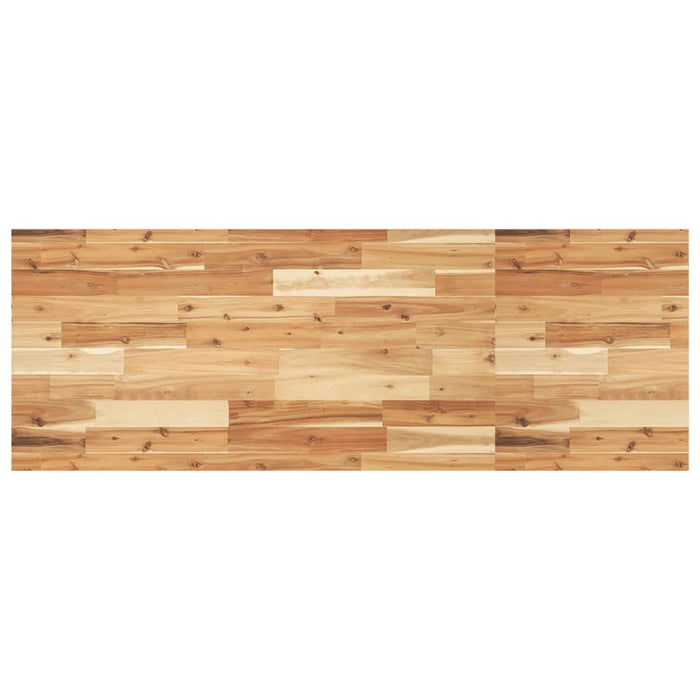 Blat de baie finisaj cu ulei, 160x50x2 cm, lemn masiv de acacia - WALTI WALTI