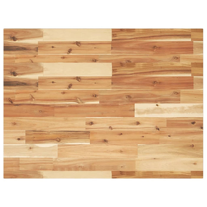 Blat de baie finisaj cu ulei, 100x60x2 cm, lemn masiv de acacia - WALTI WALTI