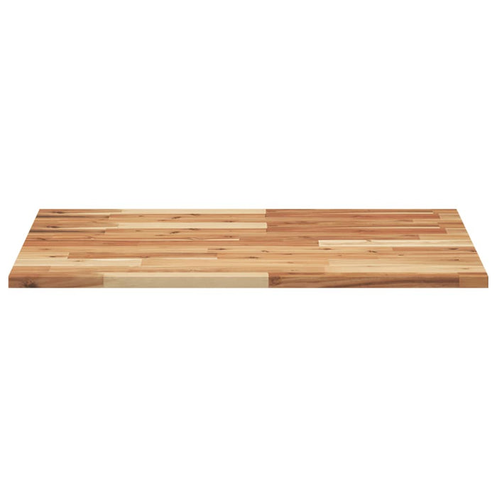 Blat de baie finisaj cu ulei, 100x60x2 cm, lemn masiv de acacia - WALTI WALTI