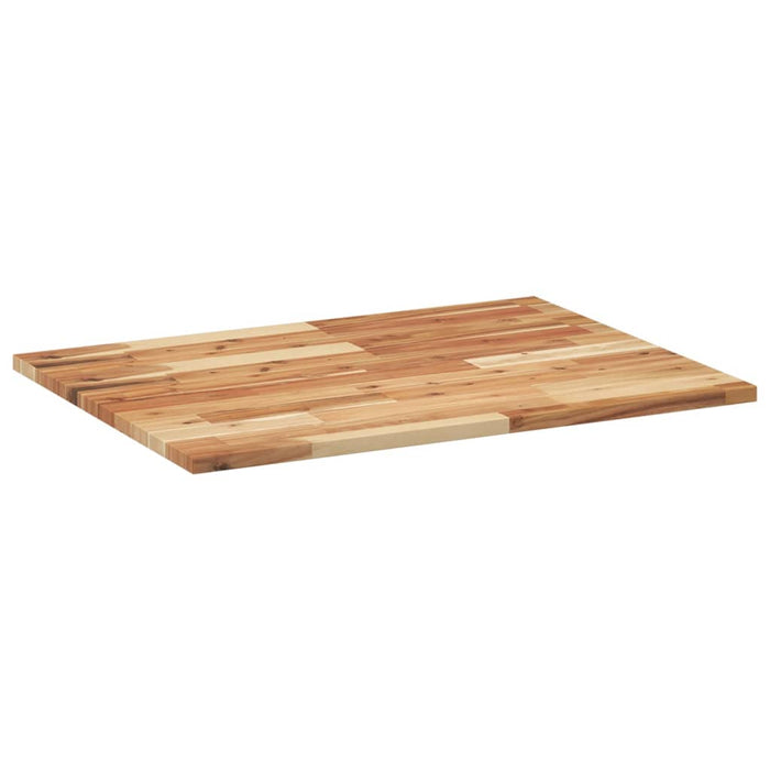 Blat de baie finisaj cu ulei, 100x60x2 cm, lemn masiv de acacia - WALTI WALTI