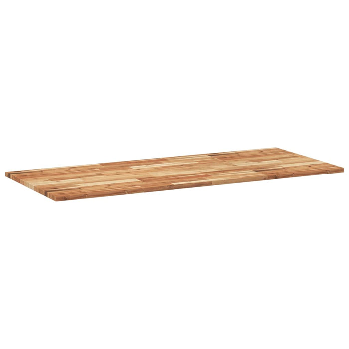 Blat de baie finisaj cu ulei, 120x60x2 cm, lemn masiv de acacia - WALTI WALTI