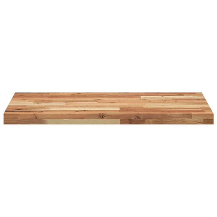 Blat de baie finisaj cu ulei, 100x50x4 cm, lemn masiv de acacia WALTI