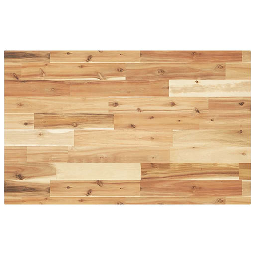 Blat de baie finisaj cu ulei, 120x50x4 cm, lemn masiv de acacia - WALTI WALTI