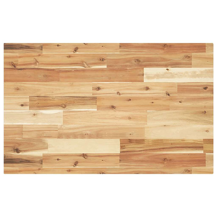 Blat de baie finisaj cu ulei, 120x50x4 cm, lemn masiv de acacia - WALTI WALTI