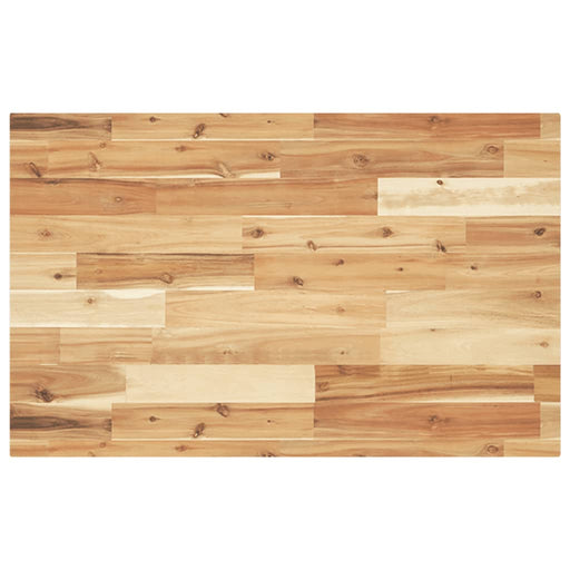Blat de baie finisaj cu ulei, 160x50x4 cm, lemn masiv de acacia - WALTI WALTI