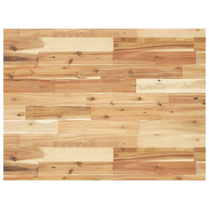 Blat de baie finisaj cu ulei, 80x60x4 cm, lemn masiv de acacia - WALTI WALTI