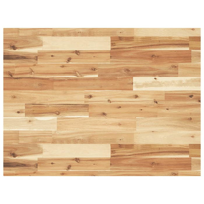Blat de baie finisaj cu ulei, 100x60x4 cm, lemn masiv de acacia - WALTI WALTI
