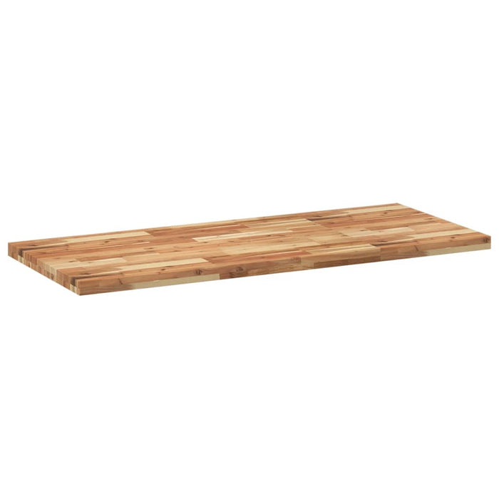 Blat de baie finisaj cu ulei, 140x60x4 cm, lemn masiv de acacia WALTI