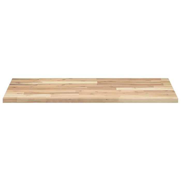 Blat de birou netratat, 100x50x2 cm, lemn masiv de acacia - WALTI WALTI