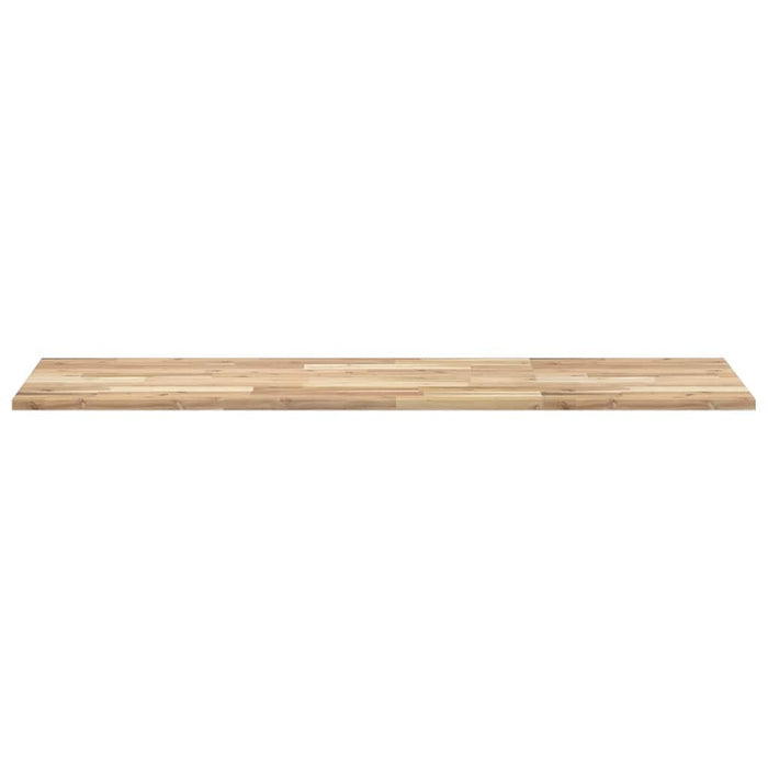 Blat de birou netratat, 120x50x2 cm, lemn masiv de acacia - WALTI WALTI