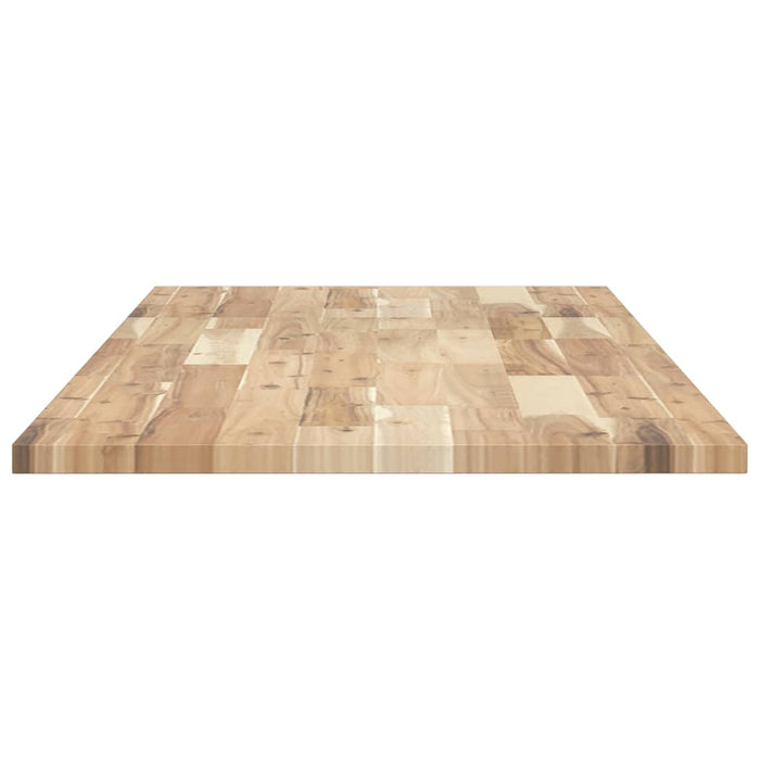Blat de birou netratat, 120x50x2 cm, lemn masiv de acacia - WALTI WALTI