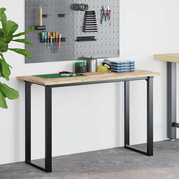 Blat de birou netratat, 140x50x2 cm, lemn masiv de acacia - WALTI WALTI