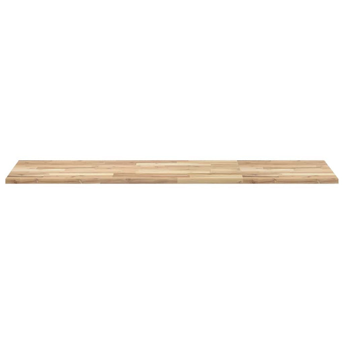 Blat de birou netratat, 140x50x2 cm, lemn masiv de acacia - WALTI WALTI